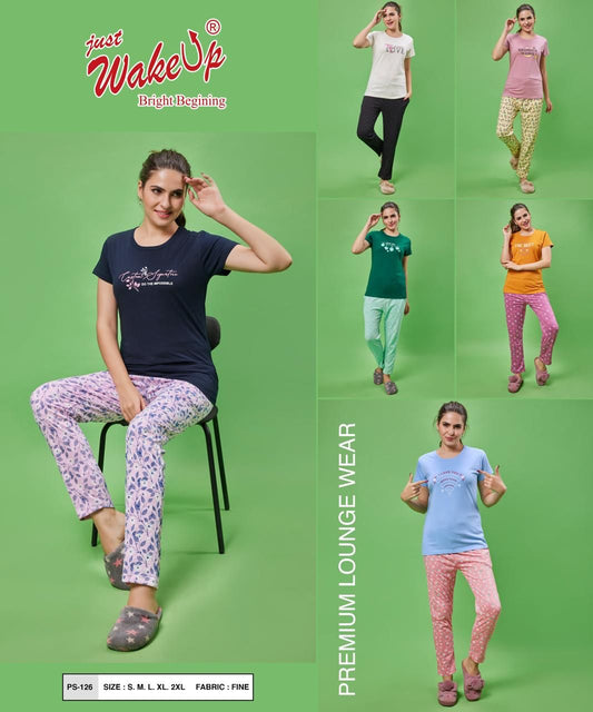 126 Wakeup Pyjama Night Suits