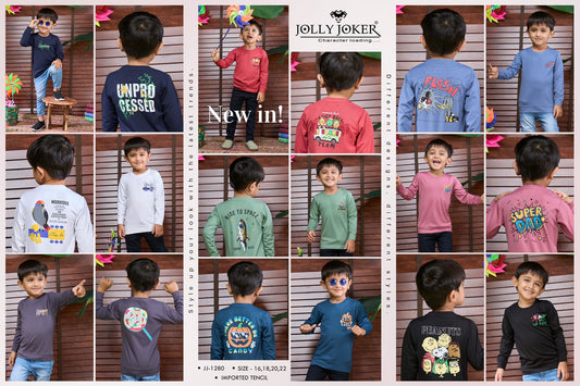 1280 Jolly Joker Imported Winters Wear Boys Tshirt