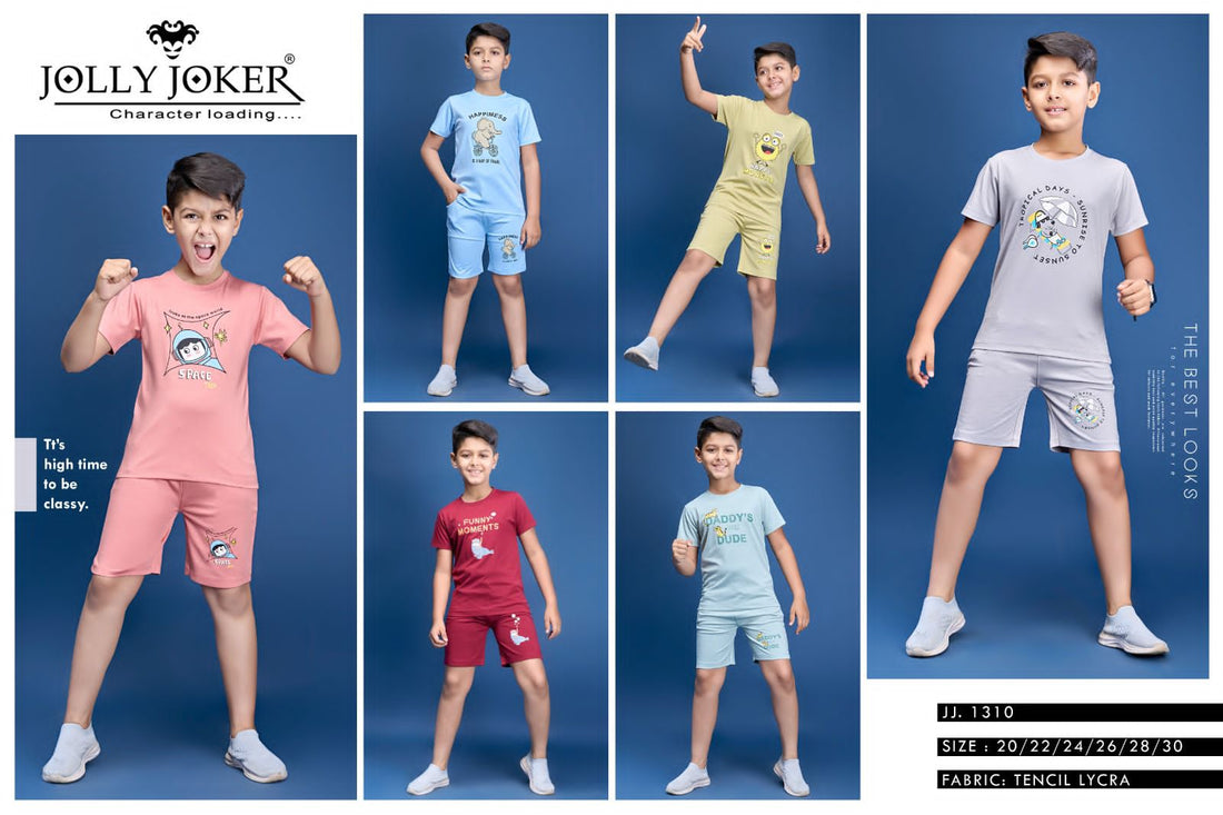 1310 Jolly Joker Boys Shorts Set