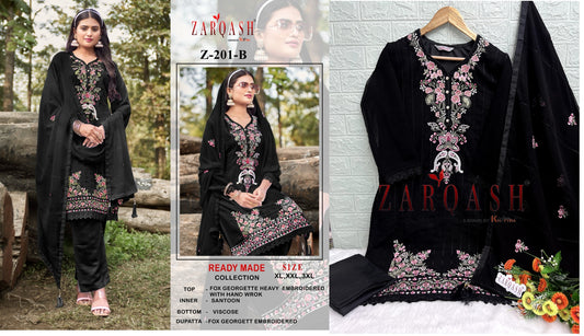 201 A B Zarqash Pakistani Readymade Suits