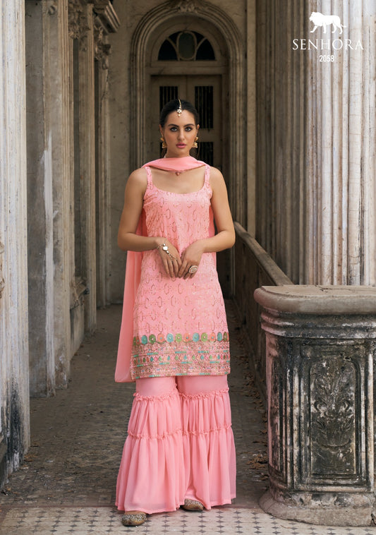 2058 To 2061 Ibtida Senhora Unstitched Suits