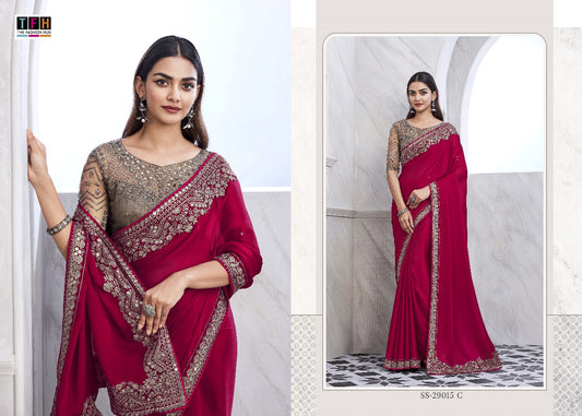 29015A To F Tfh Sarees