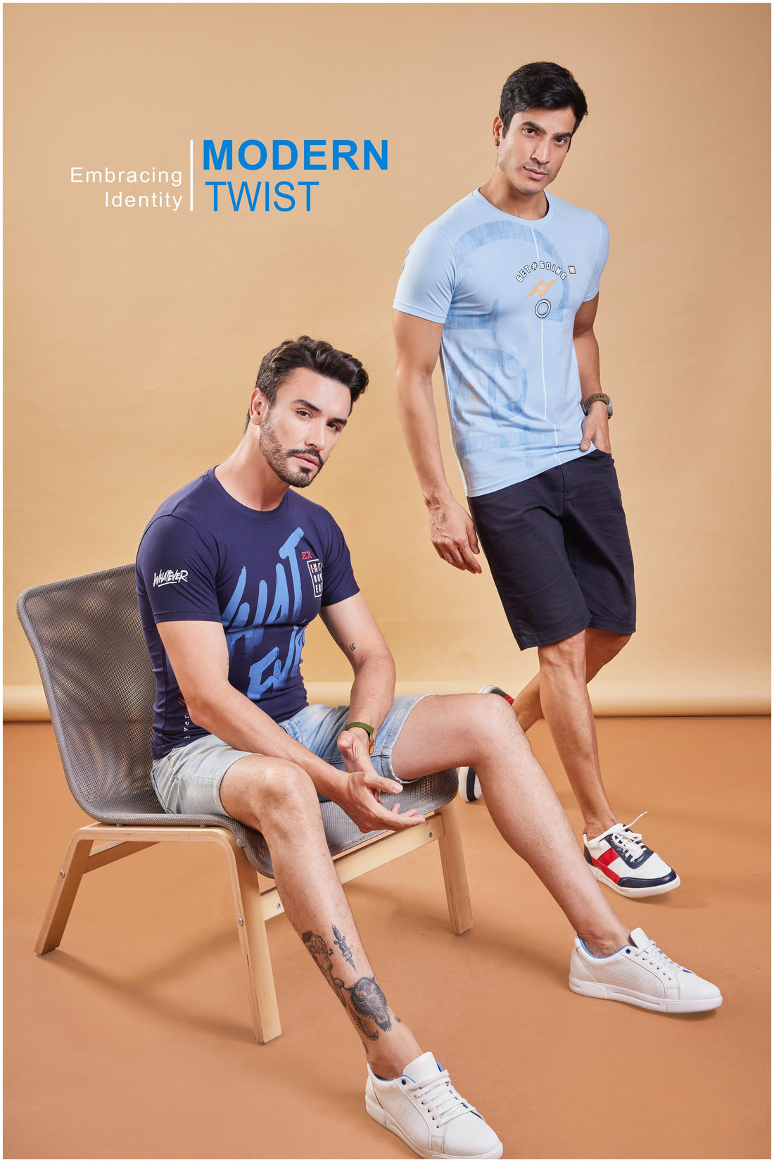 338 Oddy Boy Cotton Lycra  Mens Tshirts