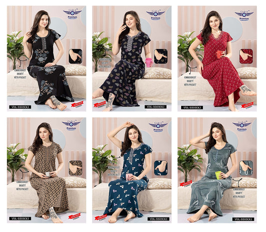 3503 K Grab It Night Gowns
