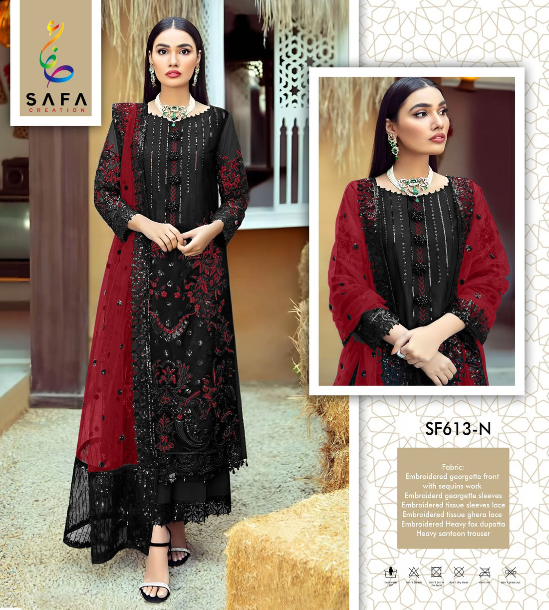 613N Safa Creation Pakistani Salwar Suits