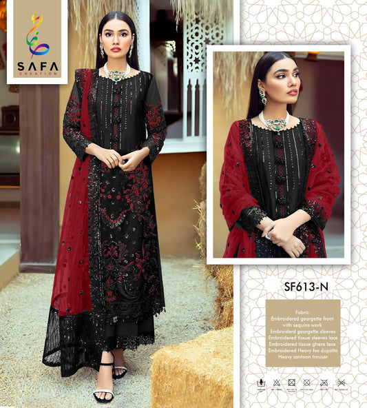 613N Safa Creation Pakistani Salwar Suits