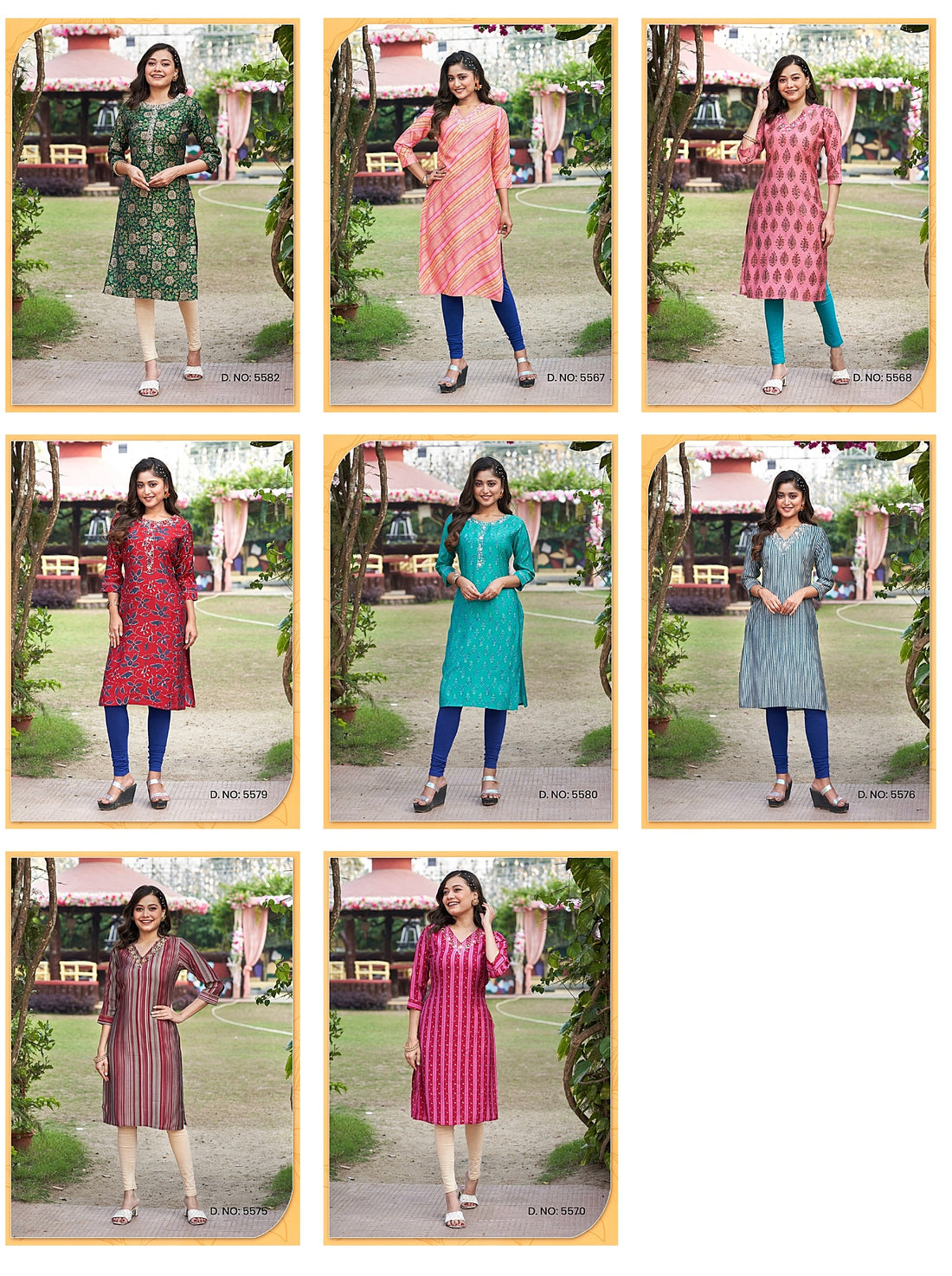 Titli Vol 3 Hru Knee Length Kurtis