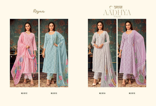 Aadhya Vol 2 Reyna Pant Style Suits