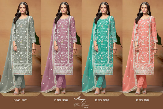 Aanaya Vol 190 Dani Creation Pant Style Suits