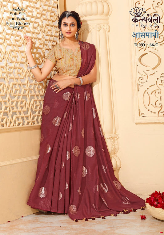Aasmani 66 Kalpveli Sarees