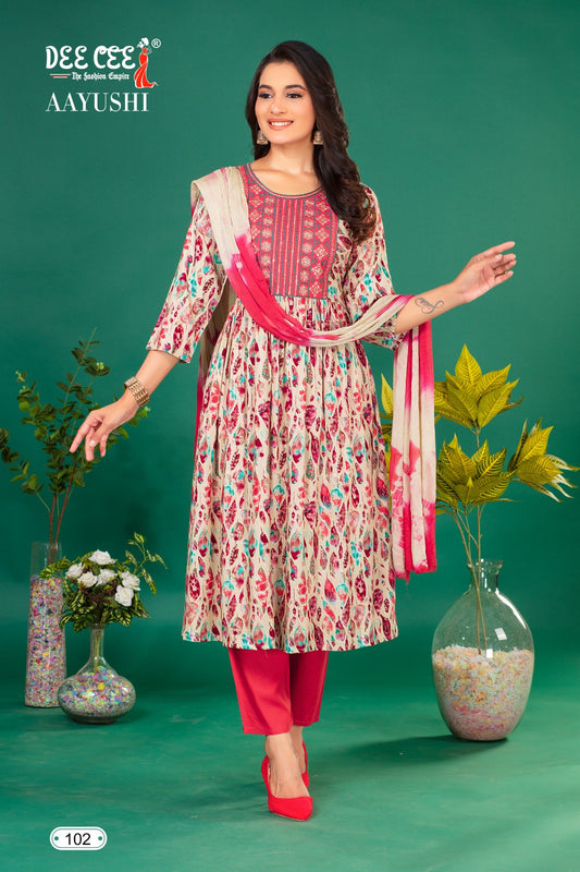Aayushi Deecee Readymade Pant Style Suits