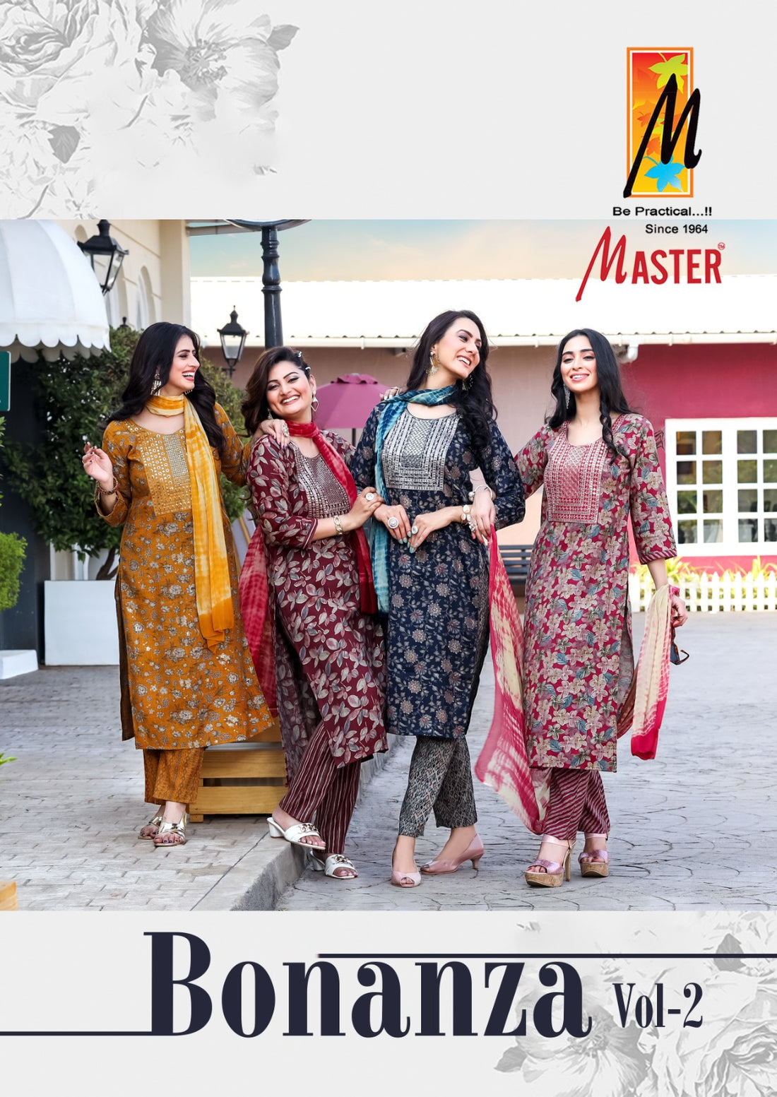 Bonanza Vol 2 Master Readymade Pant Style Suits