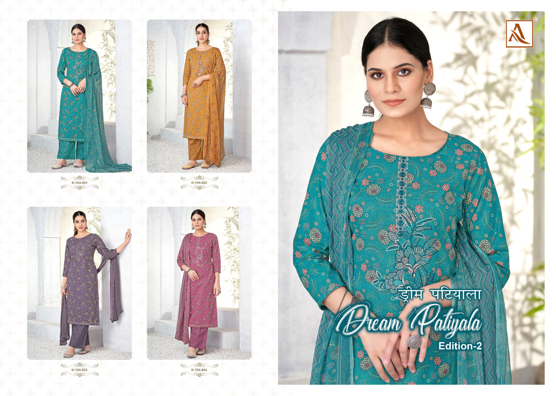 Dream Patiyala Edition 2 Alok Plazzo Style Suits