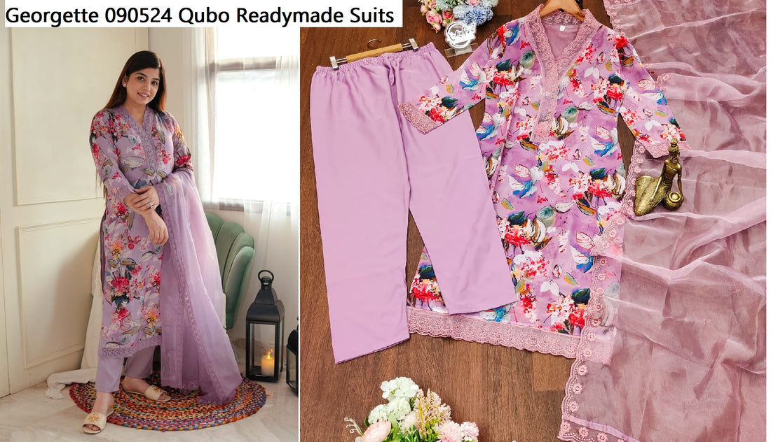Georgette 090524 Qubo Readymade Suits