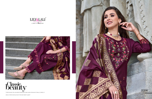 Hasmeena Vol 3 Lily Lali Readymade Pant Style Suits