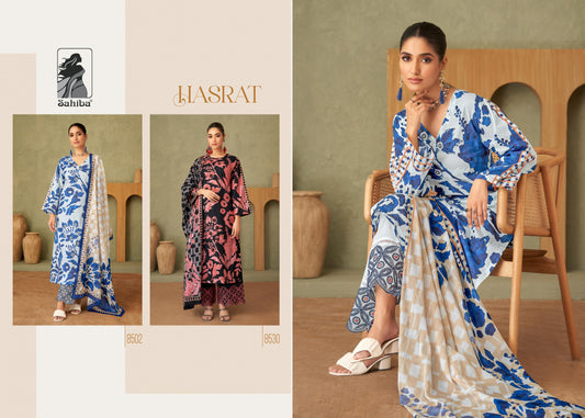 Hasrat Sahiba Plazzo Style Suits