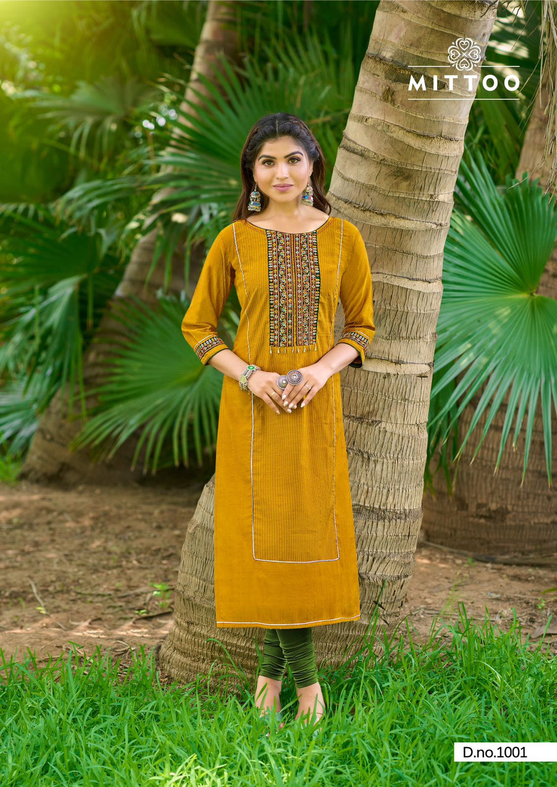 Mahika Mittoo Long Straight Kurti
