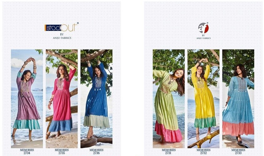 Memories Vol 3 Af Mul Cotton Mirror Work One Piece Gown