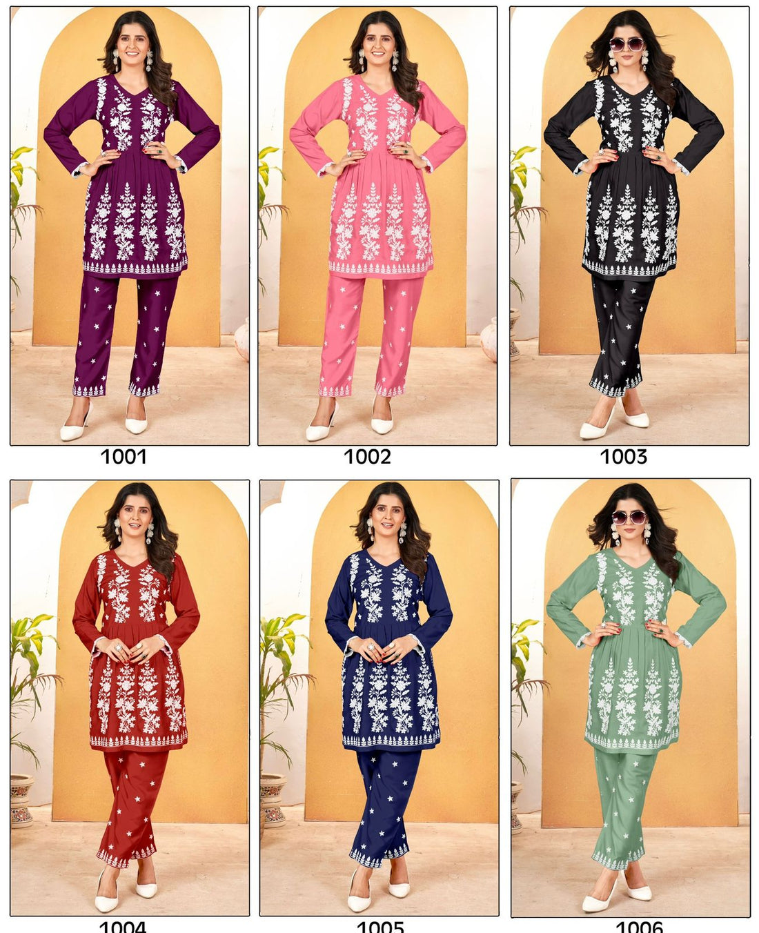 Moon Light Bluehills Kurti Pant Set