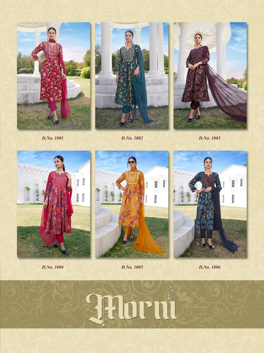 Morni Ossm Modal Embroidery Work Readymade Pant Style Suits