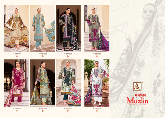 Muzlin Alok Karachi Salwar Suits