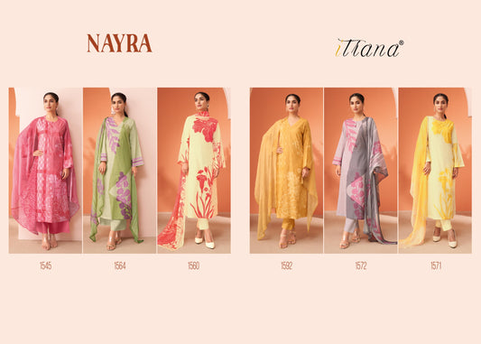 Nayra Itrana Pant Style Suits