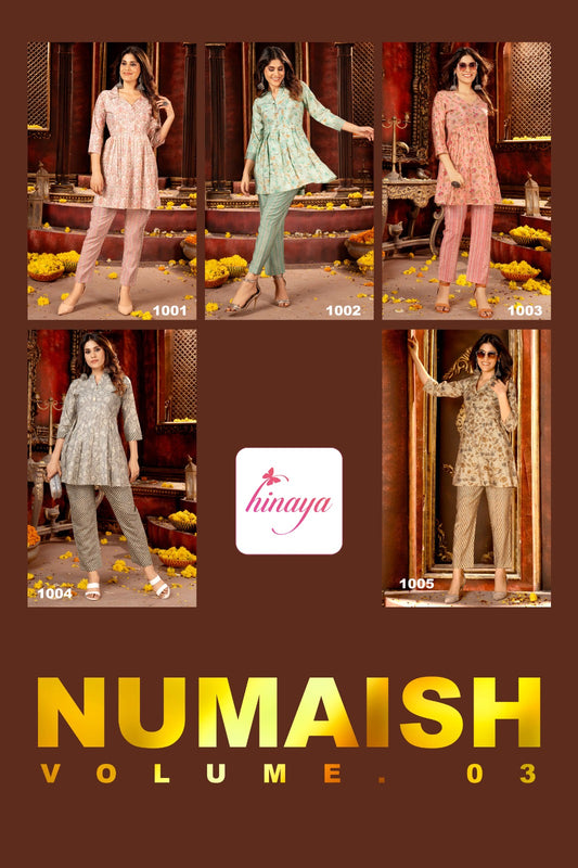 Numaish Vol 3 Hinaya Modal  Co Ord Set