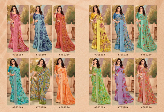 Sarika Vipul Georgette  Sarees