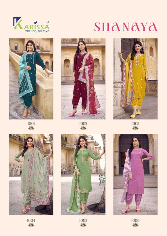Shanaya Karissa Afghani Readymade Suit