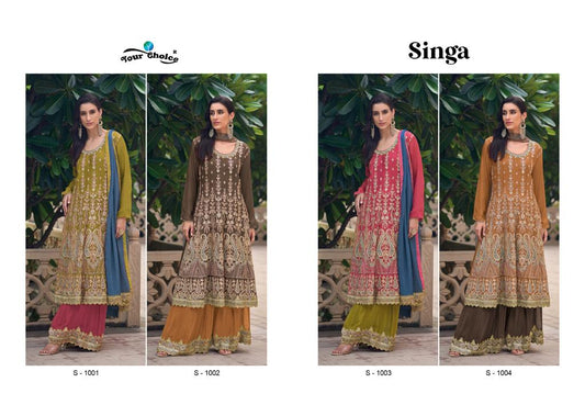 Singa Your Choice Readymade Sharara Suits