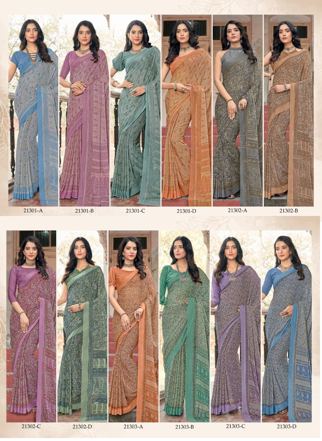 Star Chiffon 94 Ruchi   Sarees