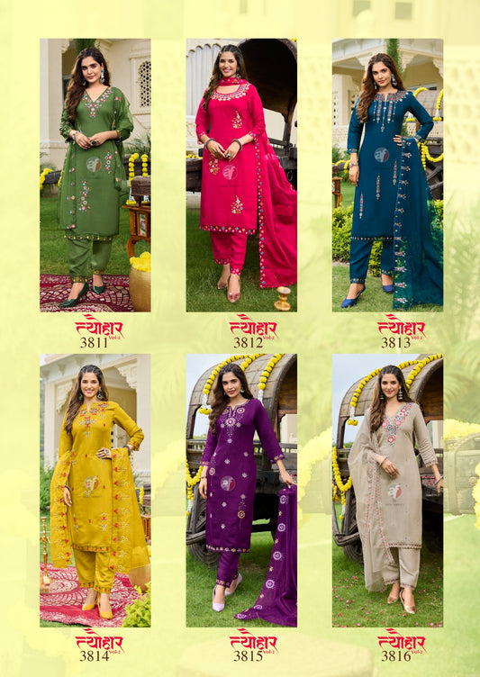 Tyohaar Vol 2 Af Readymade Pant Style Suits