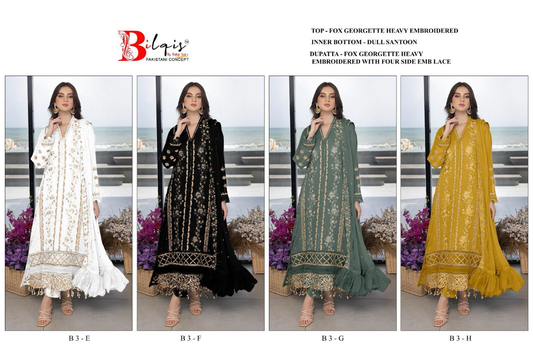 3 Efgh Bilqis Pakistani Salwar Suits