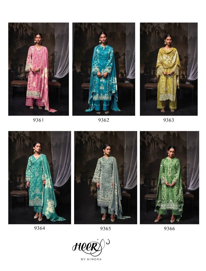 Yaar Kimora Heer Plazzo Style Suits
