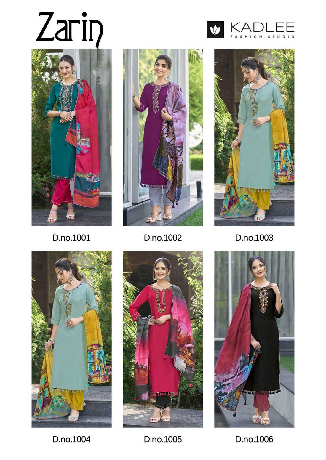Zarin Kadlee Readymade Pant Style Suits