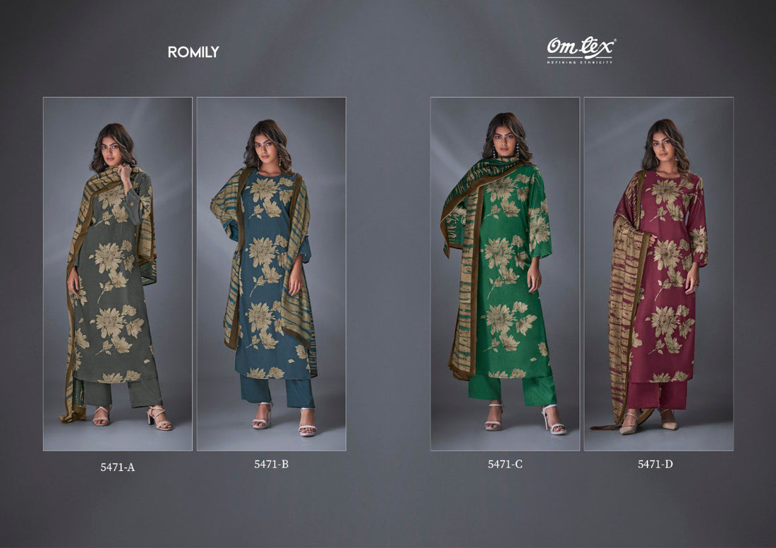 Romily Omtex Pant Style Suit