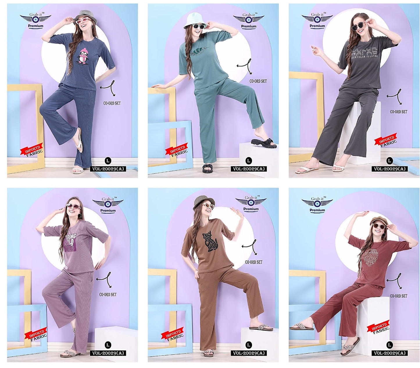20029A Grab It Imported Co Ord Set Wholesaler Ahmedabad