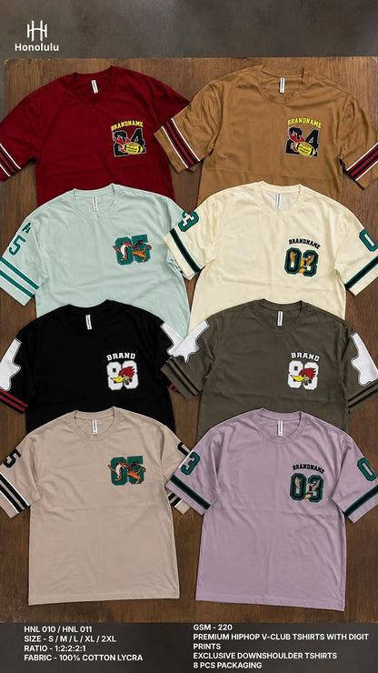 010-011 Lot No 1631 Honolulu Cotton Lycra Mens Tshirts Exporter Ahmedabad