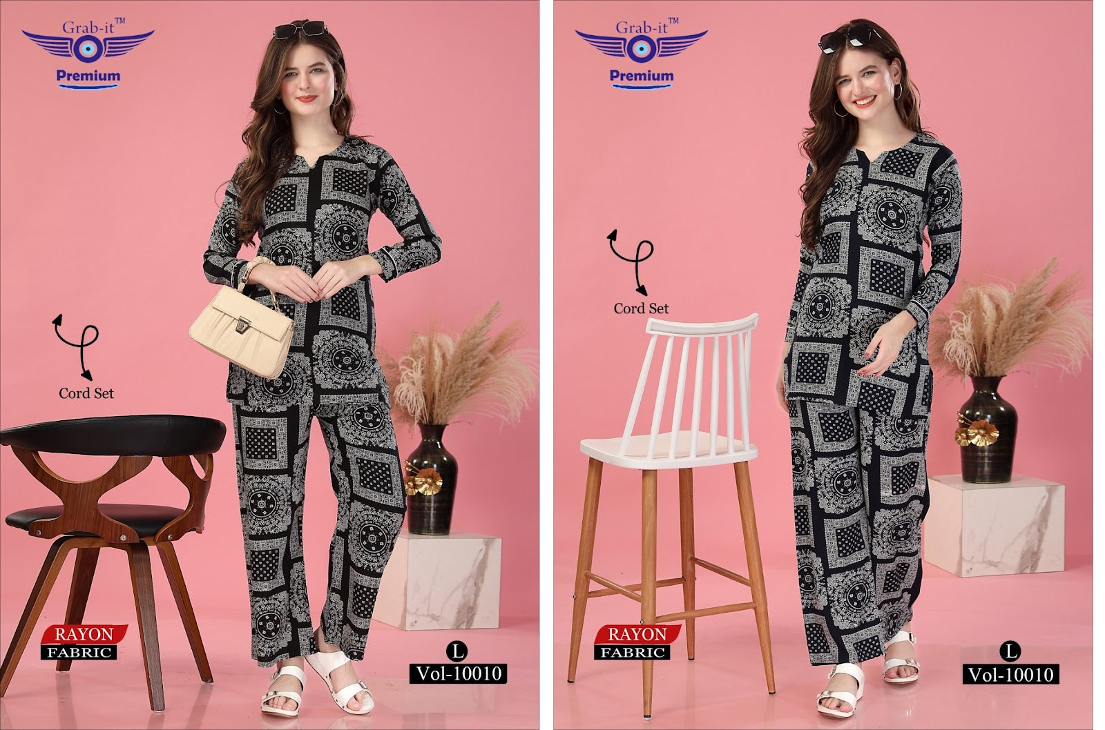 10010 Grab It Rayon Co Ord Set