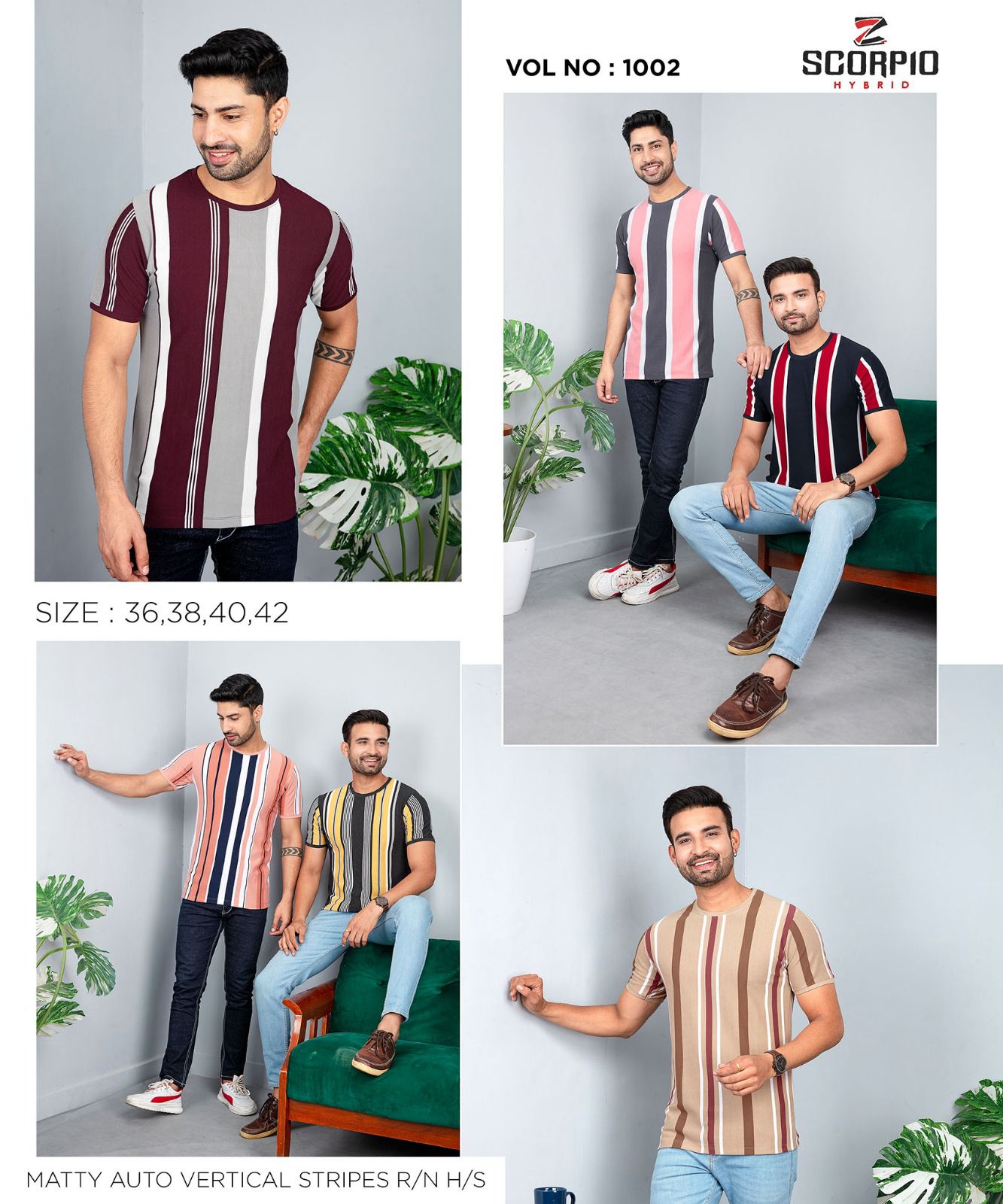1002 Scorpio Matty Mens Tshirts – Kavya Style Plus