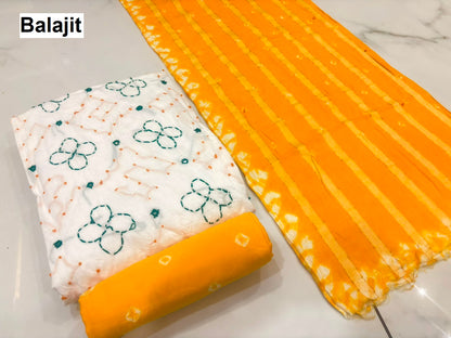 1007 White Special Vol 2 Balajit Satin Salwar Suits Manufacturer Ahmedabad