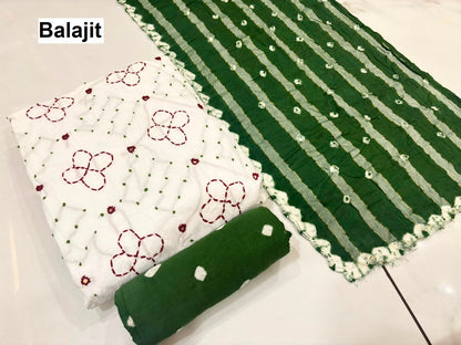 1007 White Special Vol 2 Balajit Satin Salwar Suits Manufacturer Ahmedabad