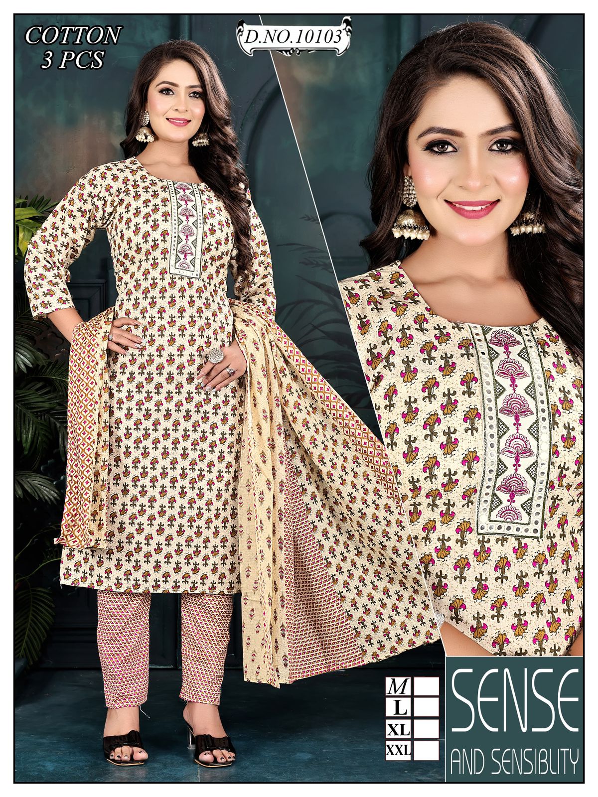 10091-10104 Mmc Cotton Readymade Pant Style Suits Manufacturer Ahmedabad