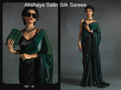 101Abcde Akshaya Satin Silk Sarees Exporter Ahmedabad