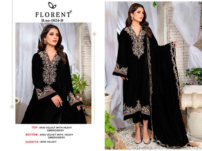 1024Abcd Florent Velvet Suits Exporter Gujarat