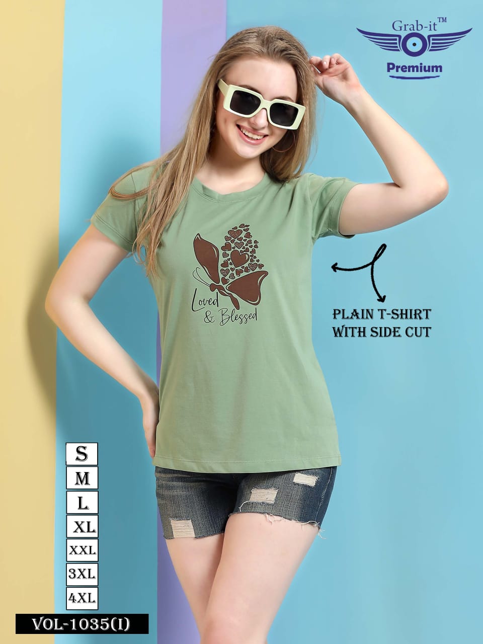 1035 I Grab It Women Tshirt Wholesale Price