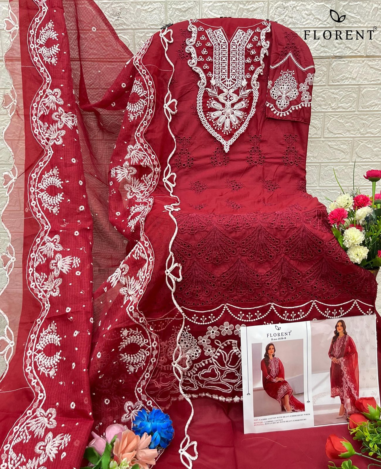 1038Abc Florent Heavy Rayon Pakistani Salwar Suits Wholesaler India