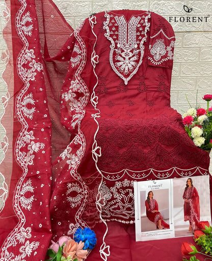 1038Abc Florent Heavy Rayon Pakistani Salwar Suits Wholesaler India