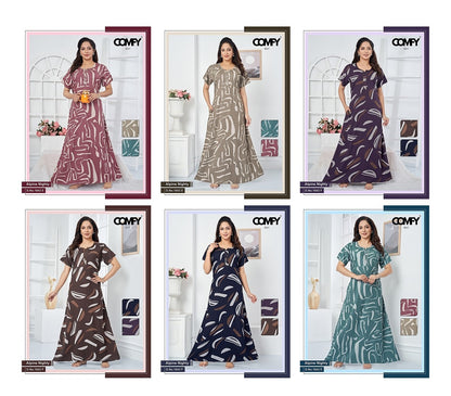 1043 Ef Comfy Alpine Night Gowns Manufacturer