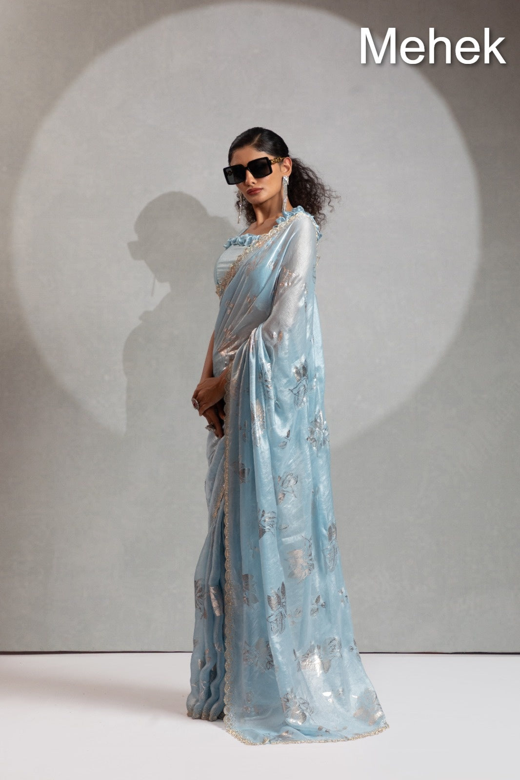 1047A To 1047E Mehek Satin Silk Sarees Supplier India